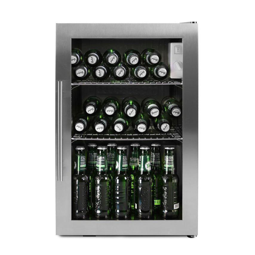 Bier- und Getränkekühlschrank Arctic Collection 63 L Edelstahl