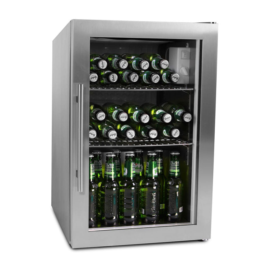 Bier- und Getränkekühlschrank Arctic Collection 63 L Edelstahl