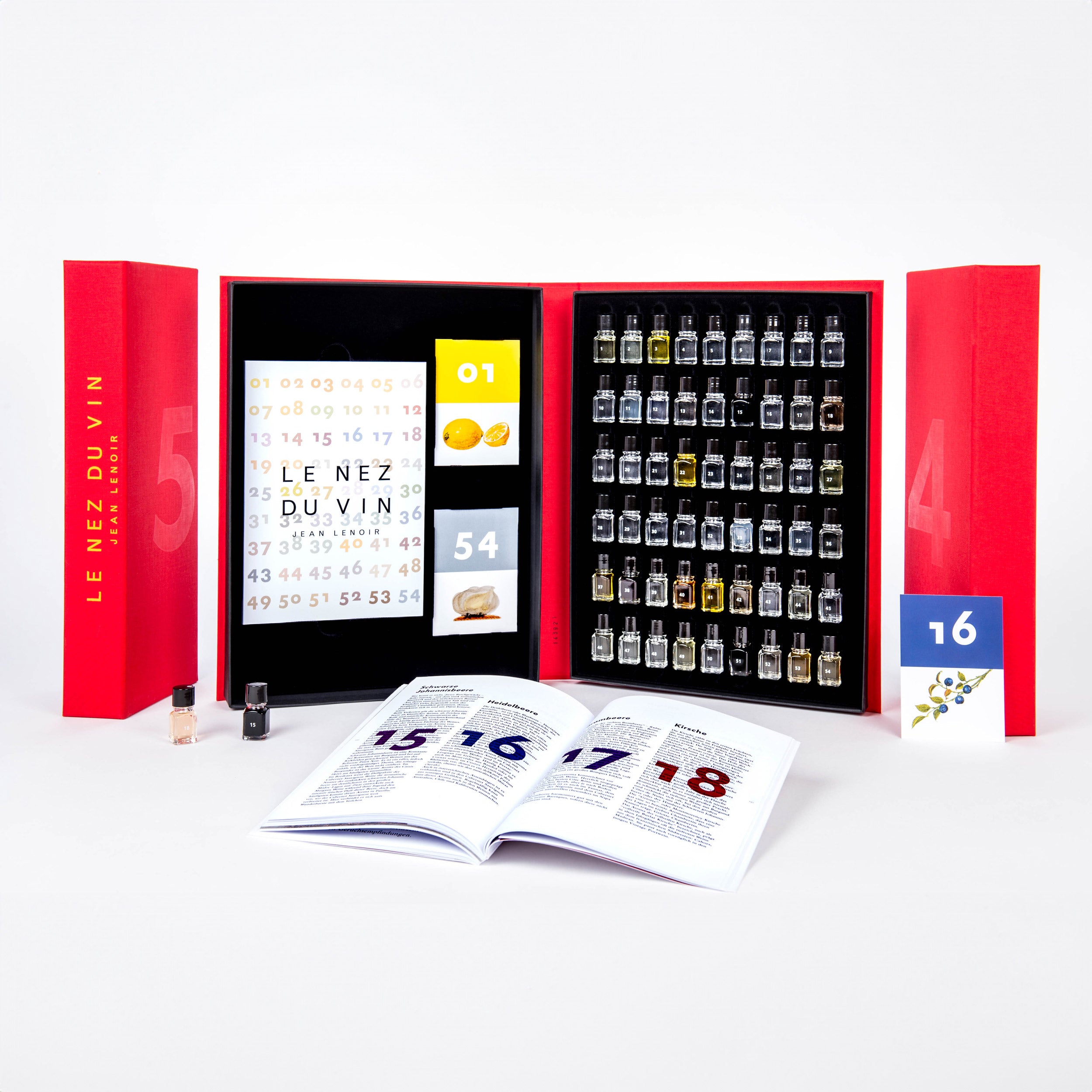 Buch Le Nez du Vin "Die Schatztruhe 54 Aromen"