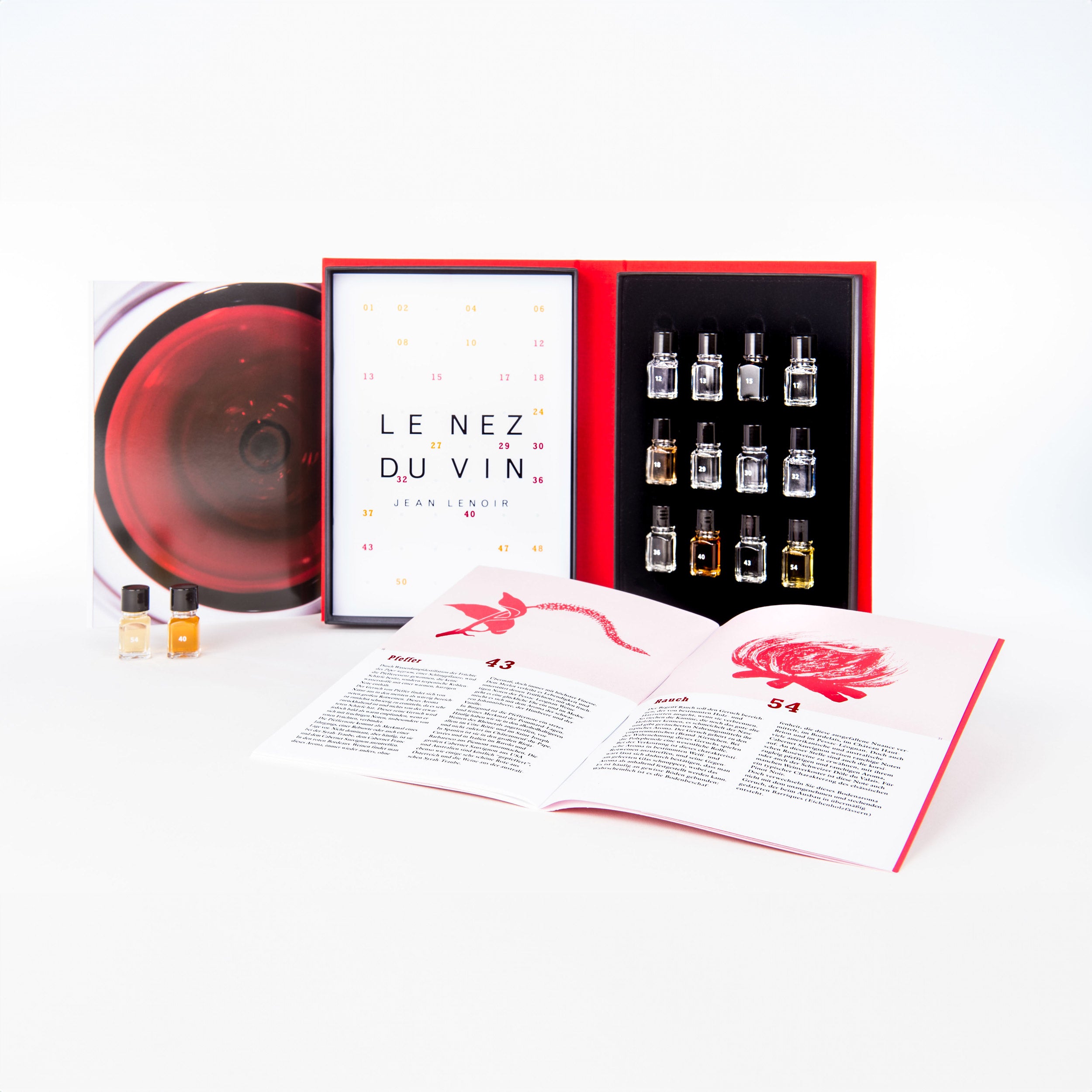 Buch Le Nez du Vin "Rotweine 12 Aromen"