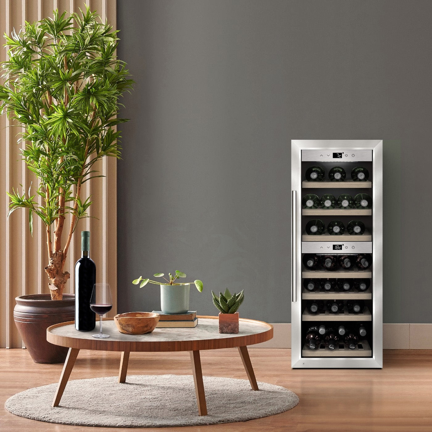 Weinkühlschrank 38 Flaschen Caso WineComfort 380 Smart