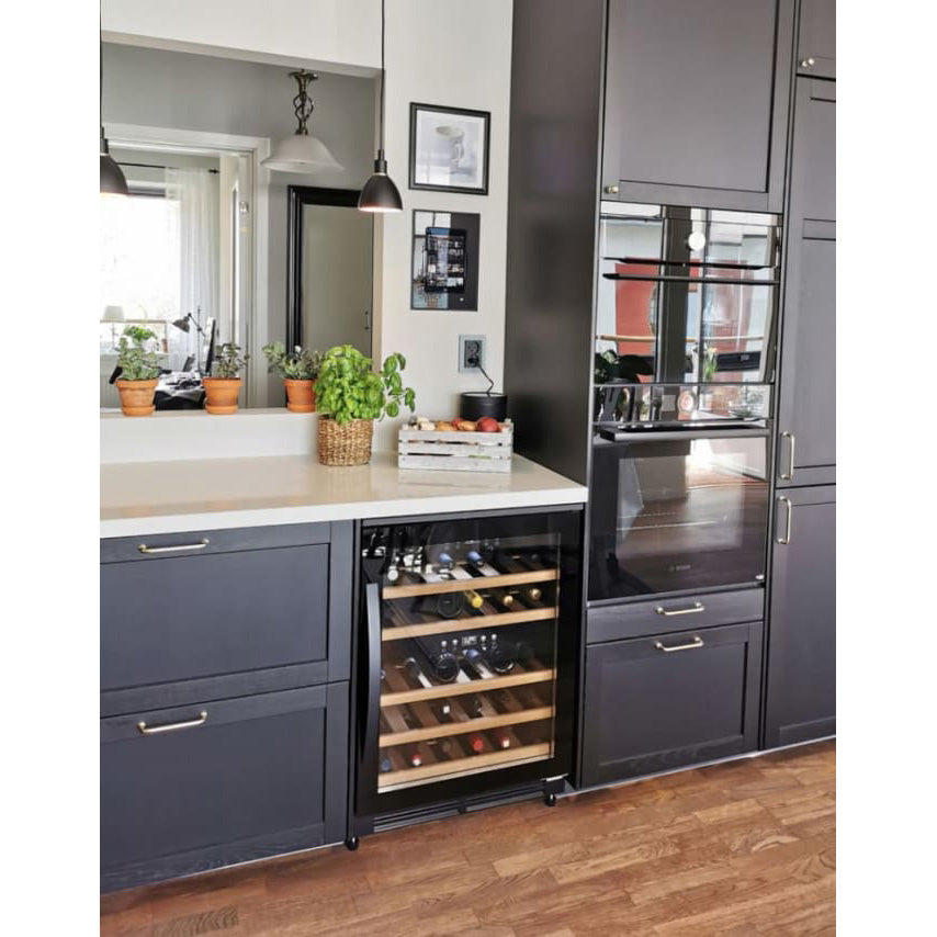 Weinkühlschrank 40 Flaschen Scandinavian Collection 40 Fullglass Black