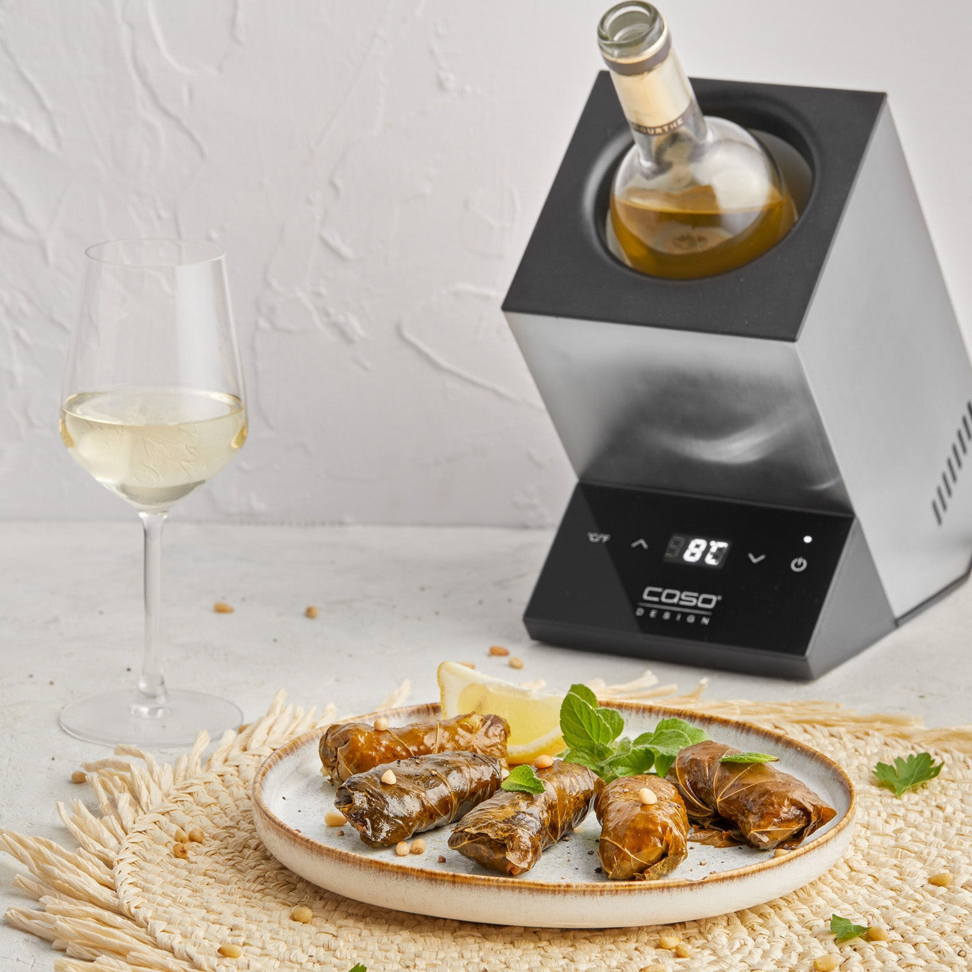 Flaschenkühler Caso WineCase One Inox