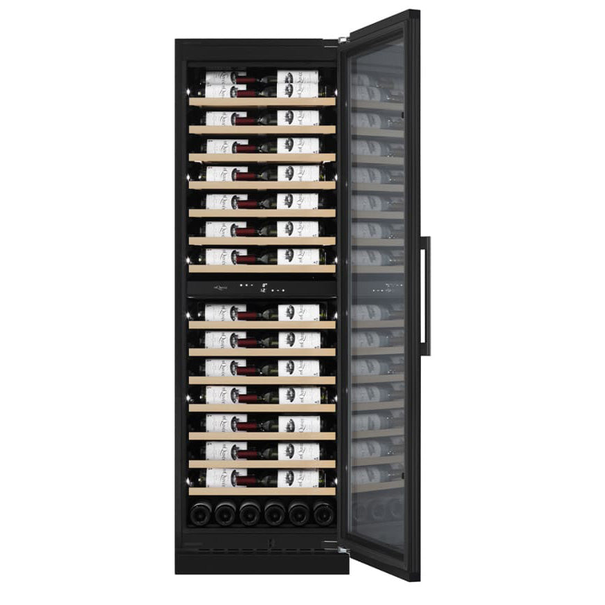 Weinkühlschrank 118 Flaschen WineCave 187 Anthracite Black Label View