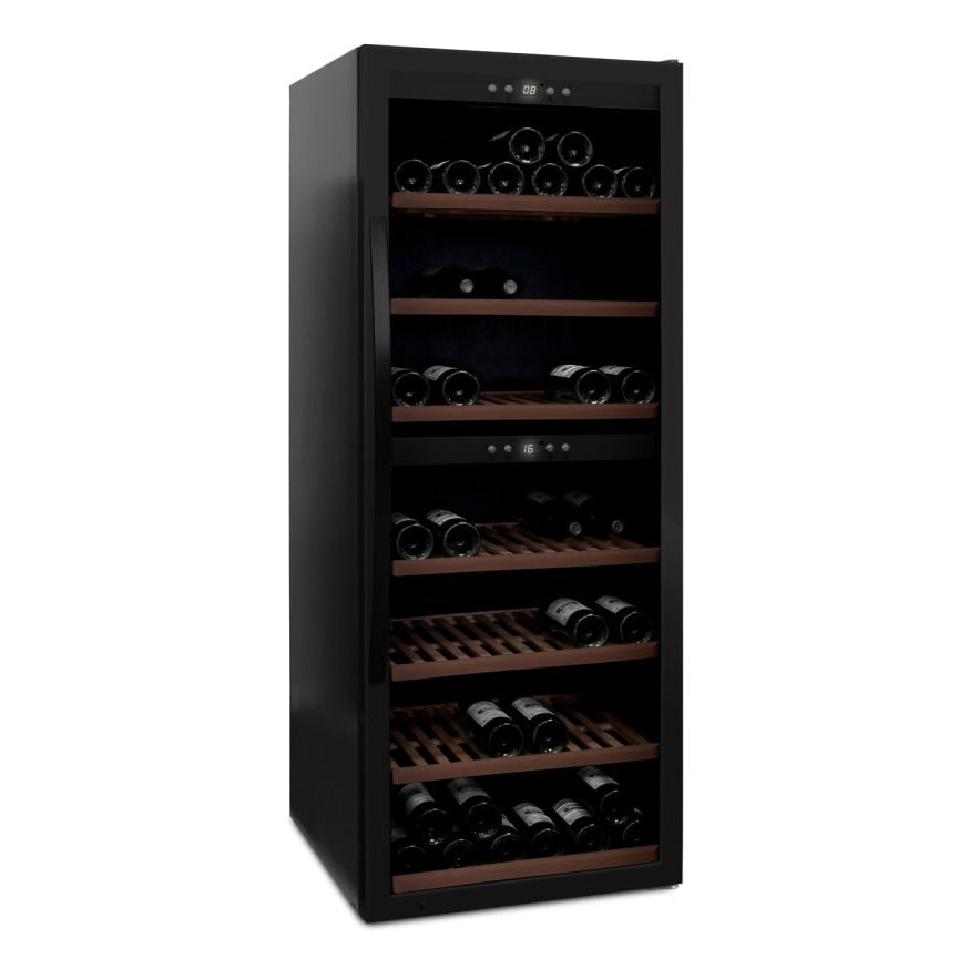 Weinkühlschrank 126 Flaschen WineExpert 126 Fullglass Black