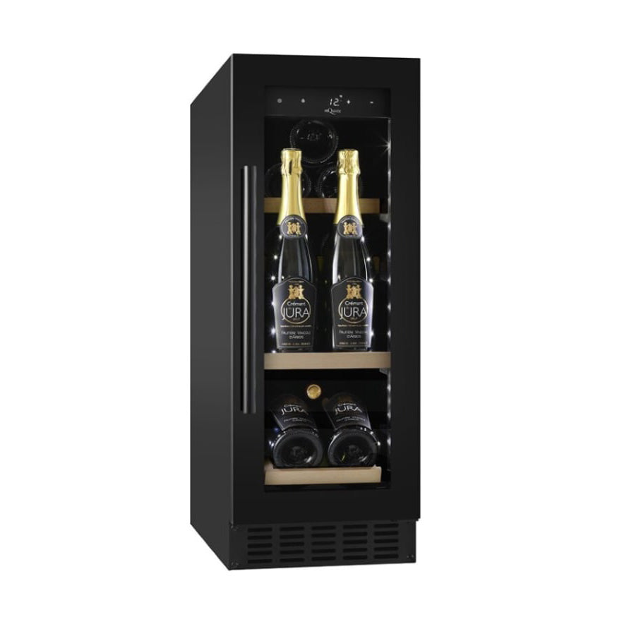 Weinkühlschrank 16 Flaschen WineCave 700 30S Anthracite Black Champagne