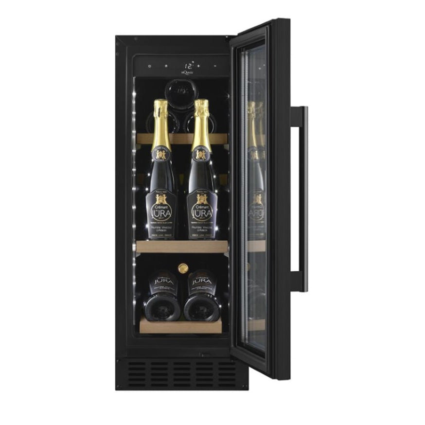 Weinkühlschrank 16 Flaschen WineCave 700 30S Anthracite Black Champagne
