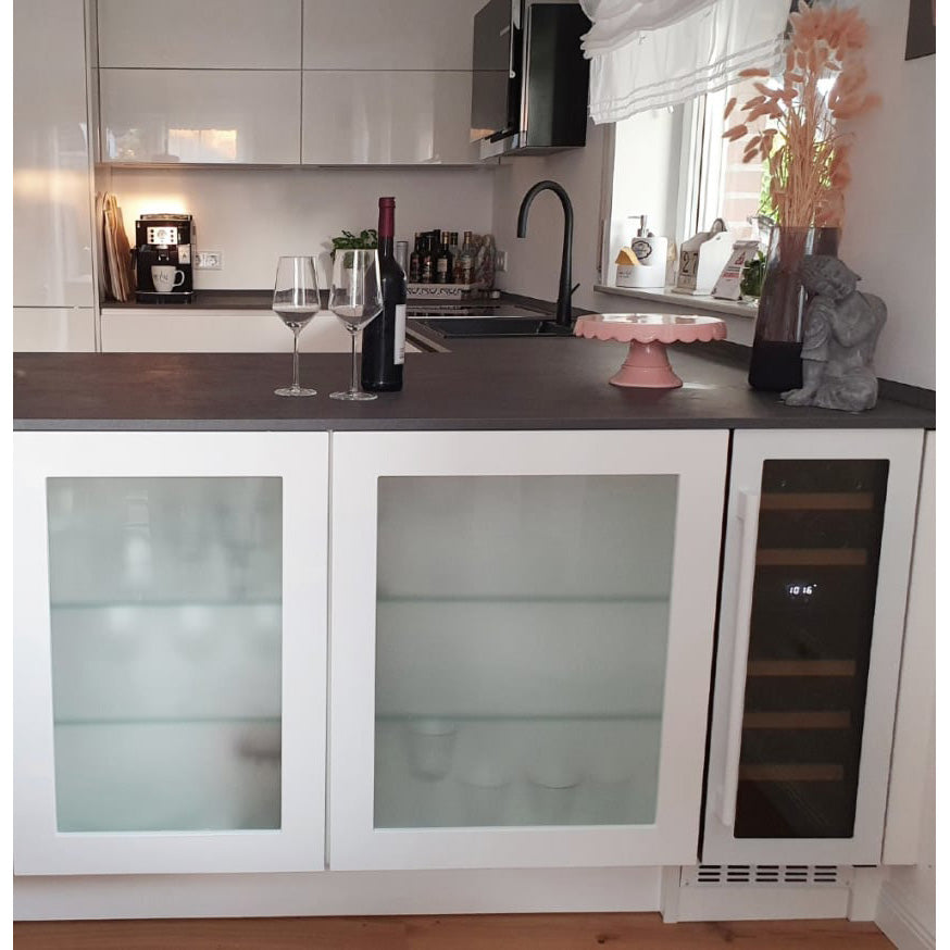 Weinkühlschrank 16 Flaschen WineCave 720 30D Powder White