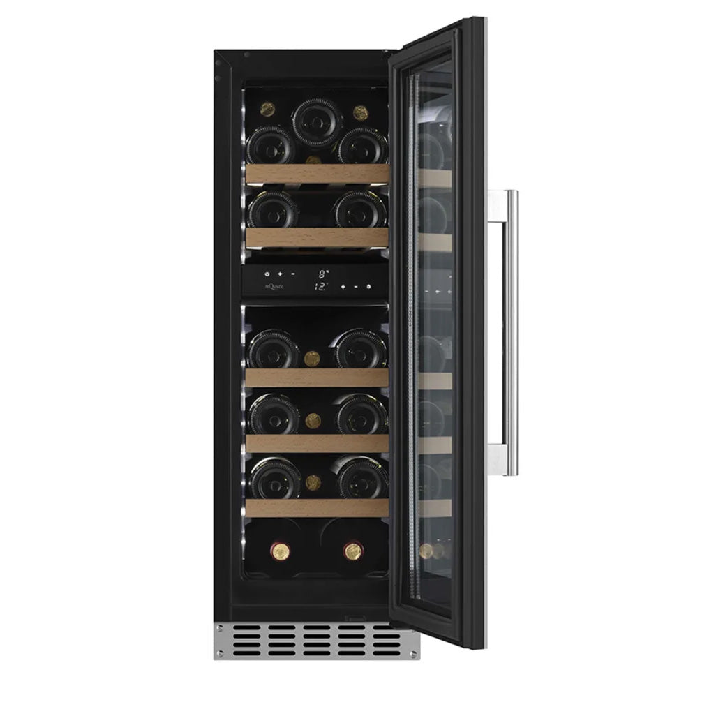 Wine refrigerator 20 bottles mQuvée WineCave 800 30D Stainless