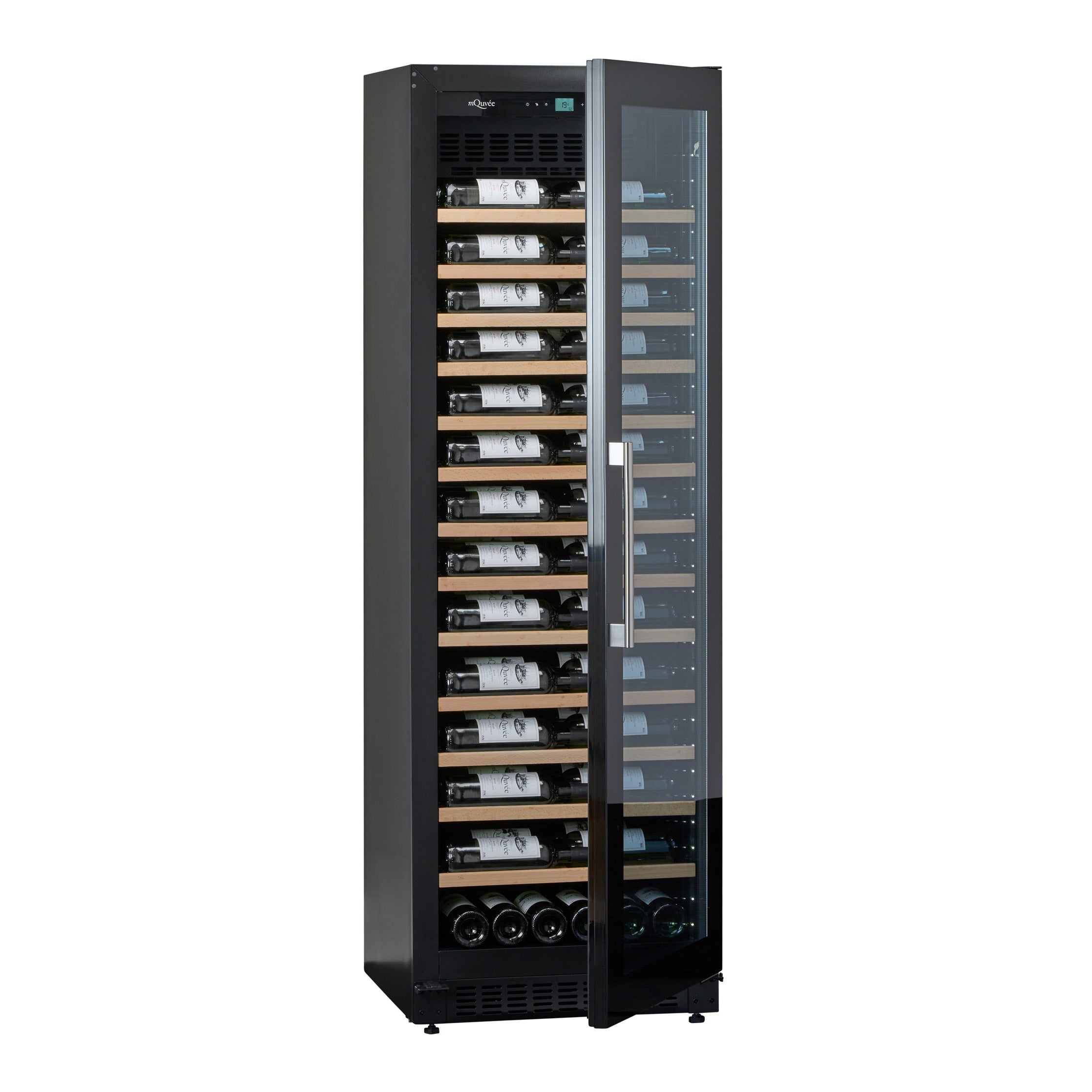 Weinklimaschrank 200 Flaschen mQuvée Velvet 125 Glass
