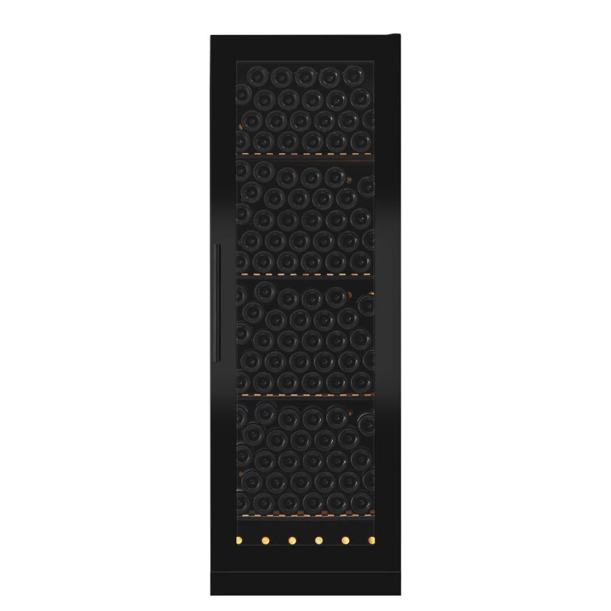 Weinkühlschrank 215 Flaschen WineStore 215 Full Glass Black