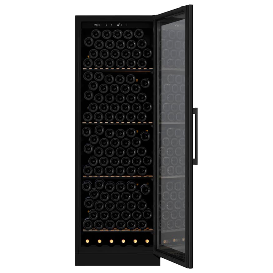 Weinkühlschrank 215 Flaschen WineStore 215 Full Glass Black