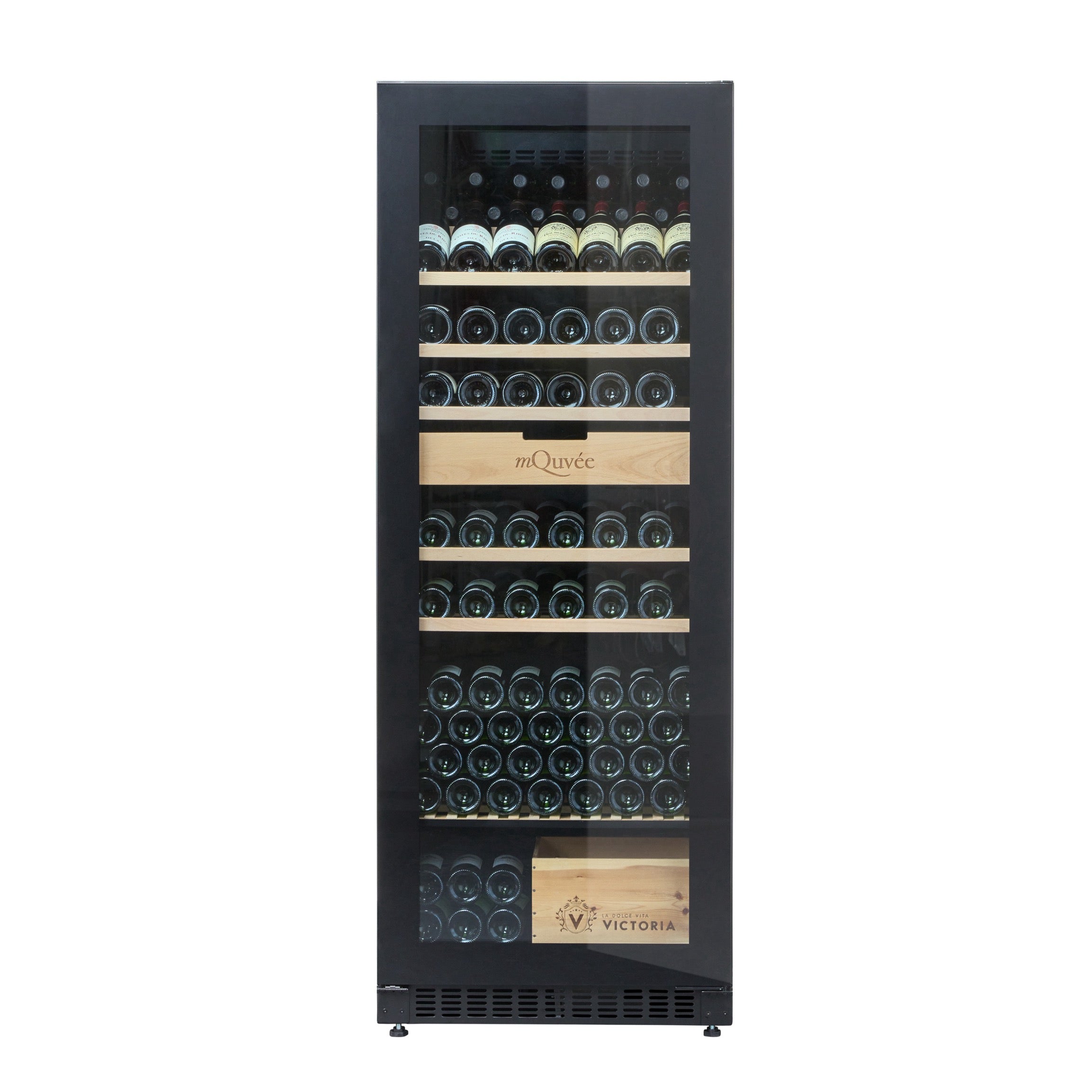Weinklimaschrank 273 Flaschen mQuvée Velvet 220 Glass