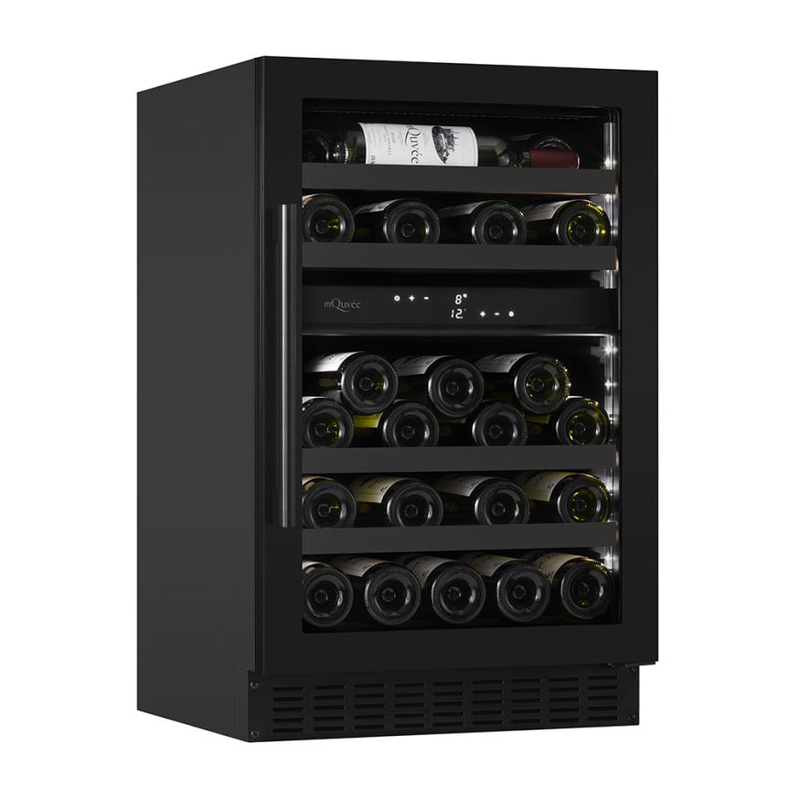 Weinkühlschrank 39 Flaschen mQuvée WineCave 700 50D All Black