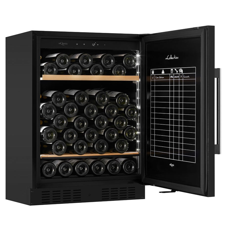 Weinkühlschrank 66 Flaschen WineStore 82 Anthracite Black