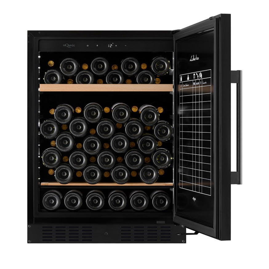 Weinkühlschrank 66 Flaschen WineStore 82 Anthracite Black