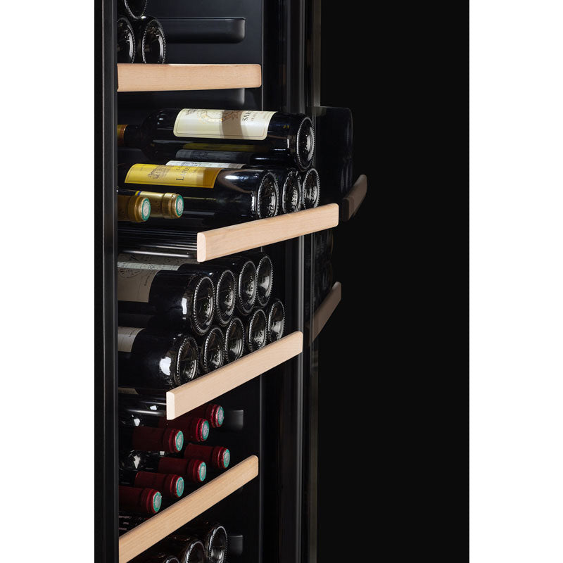 Wine fridge 121 bottles La Sommelière LS117 Black
