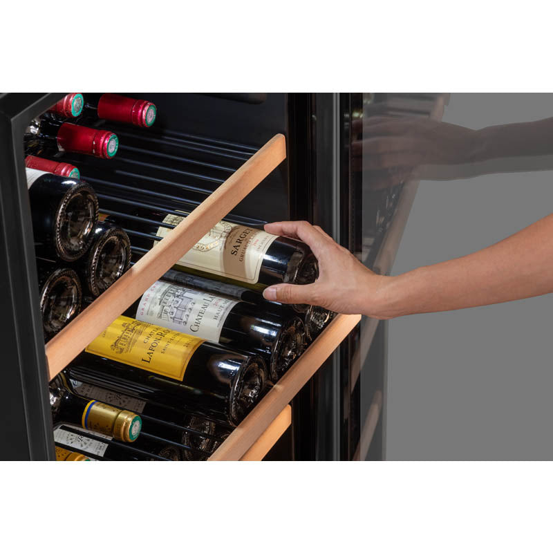 Wine fridge 121 bottles La Sommelière LS117 Black