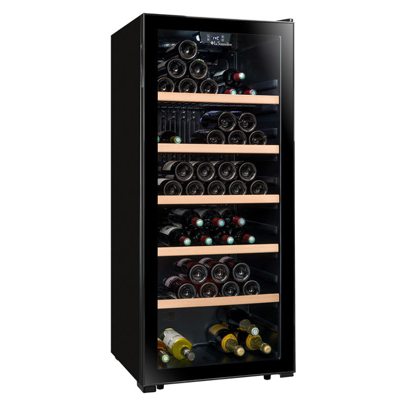 Wine fridge 121 bottles La Sommelière LS117 Black