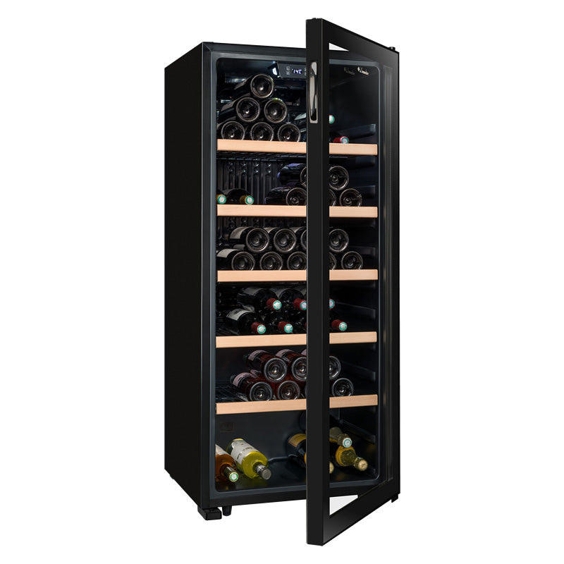 Wine fridge 121 bottles La Sommelière LS117 Black