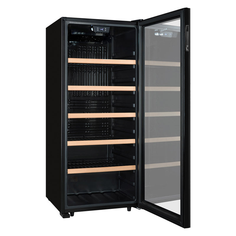 Wine fridge 121 bottles La Sommelière LS117 Black