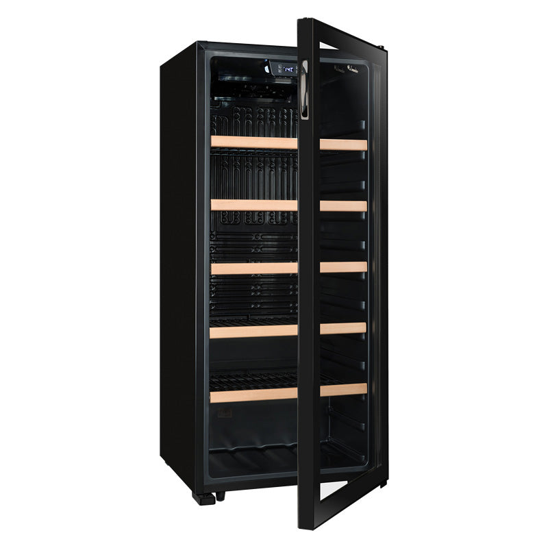 Wine fridge 121 bottles La Sommelière LS117 Black