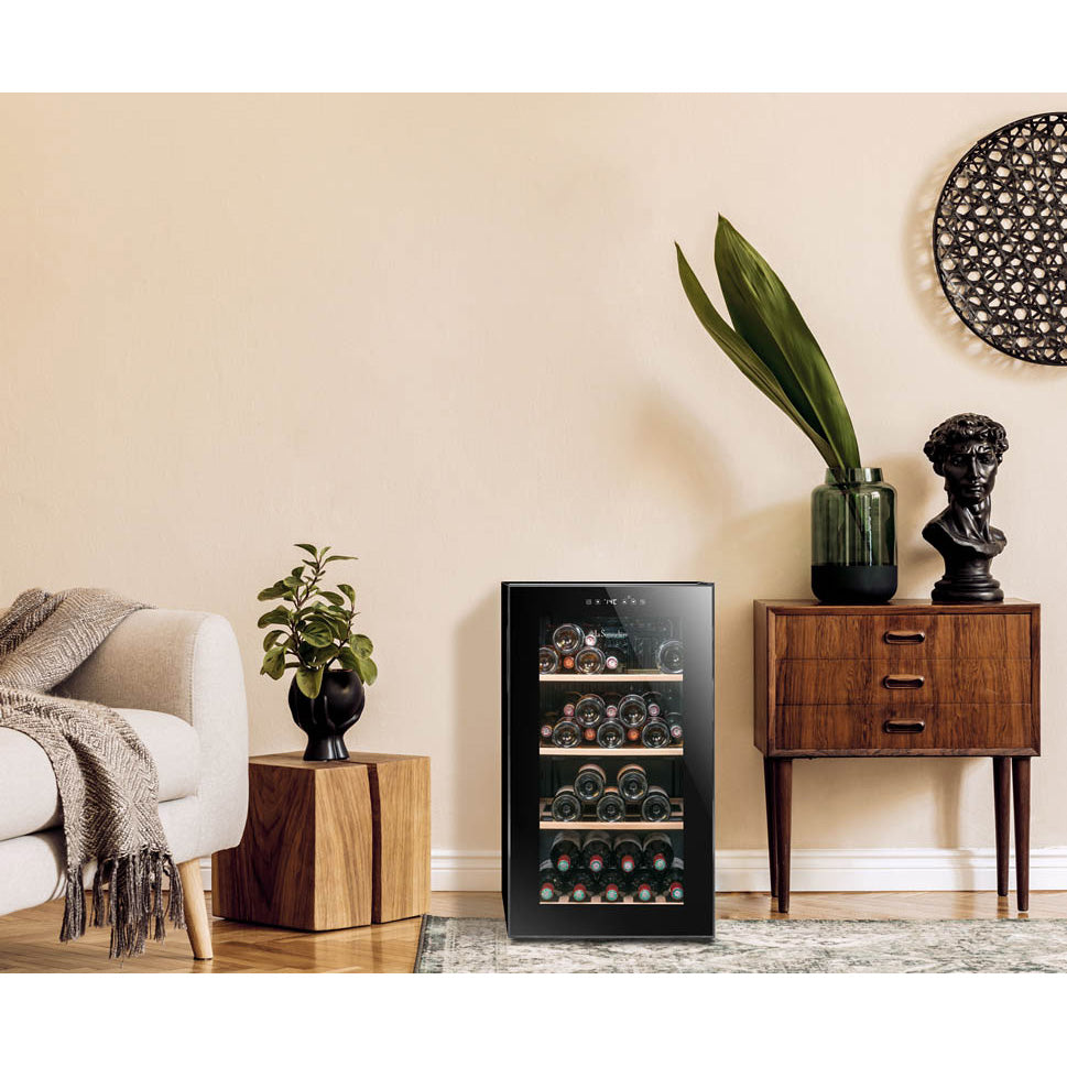 Weinkühlschrank 52 Flaschen La Sommelière LS52 Black