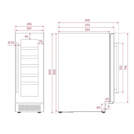 Weinkühlschrank TEKA 20 Flaschen Sommelier RVU 10020 GBK