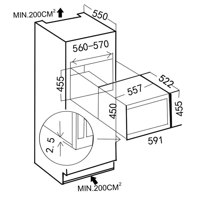 Weinkühlschrank 18 Flaschen Scandinavian Collection 18 Black