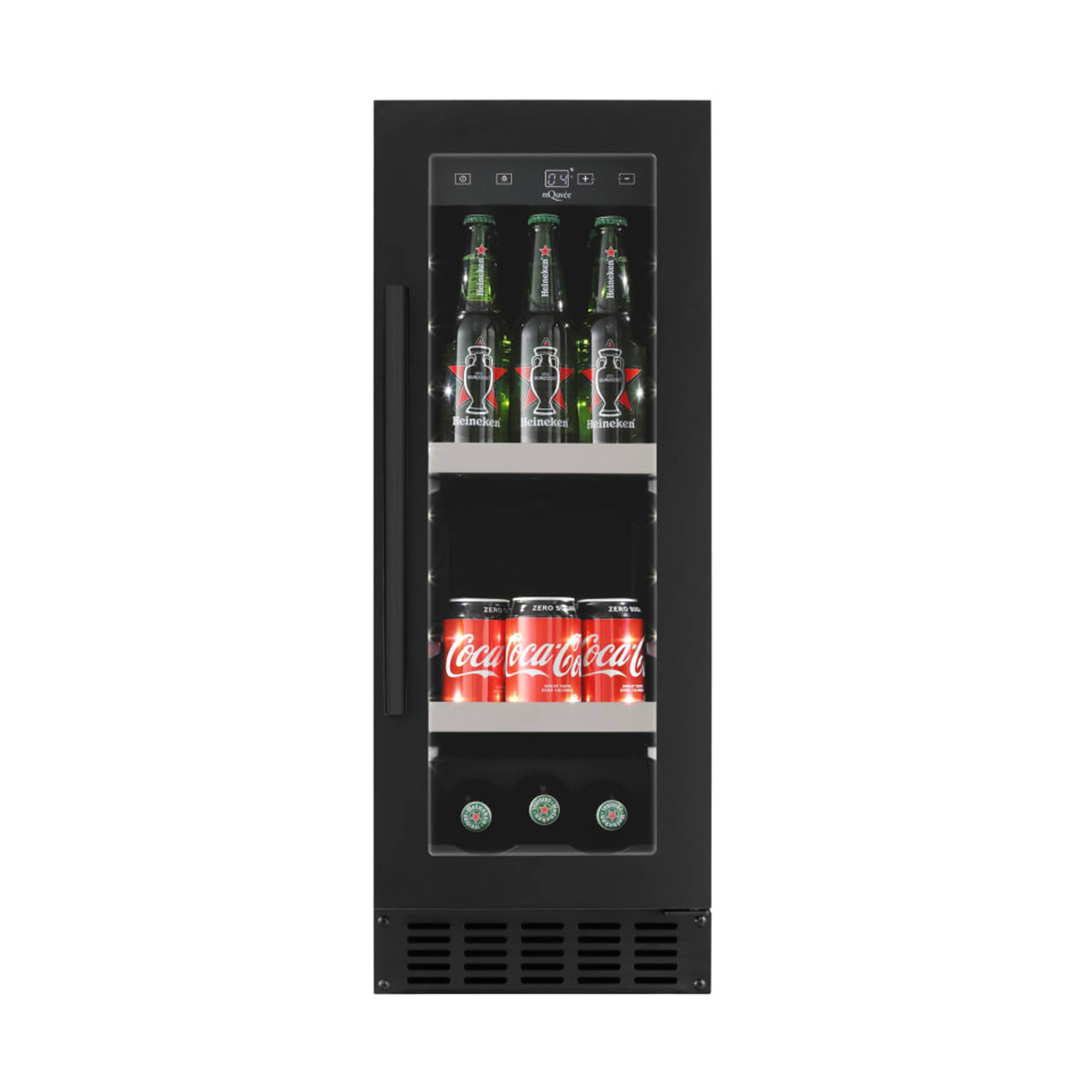 Bier- und Getränkekühlschrank BeerServer 30 Anthracite Black