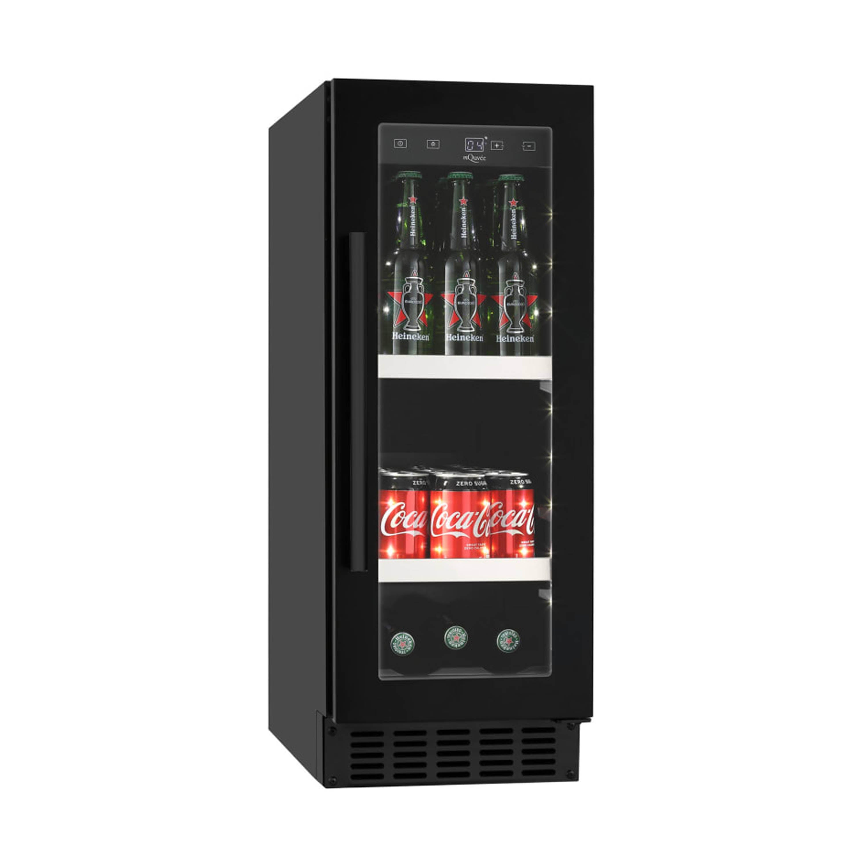 Bier- und Getränkekühlschrank BeerServer 30 Anthracite Black