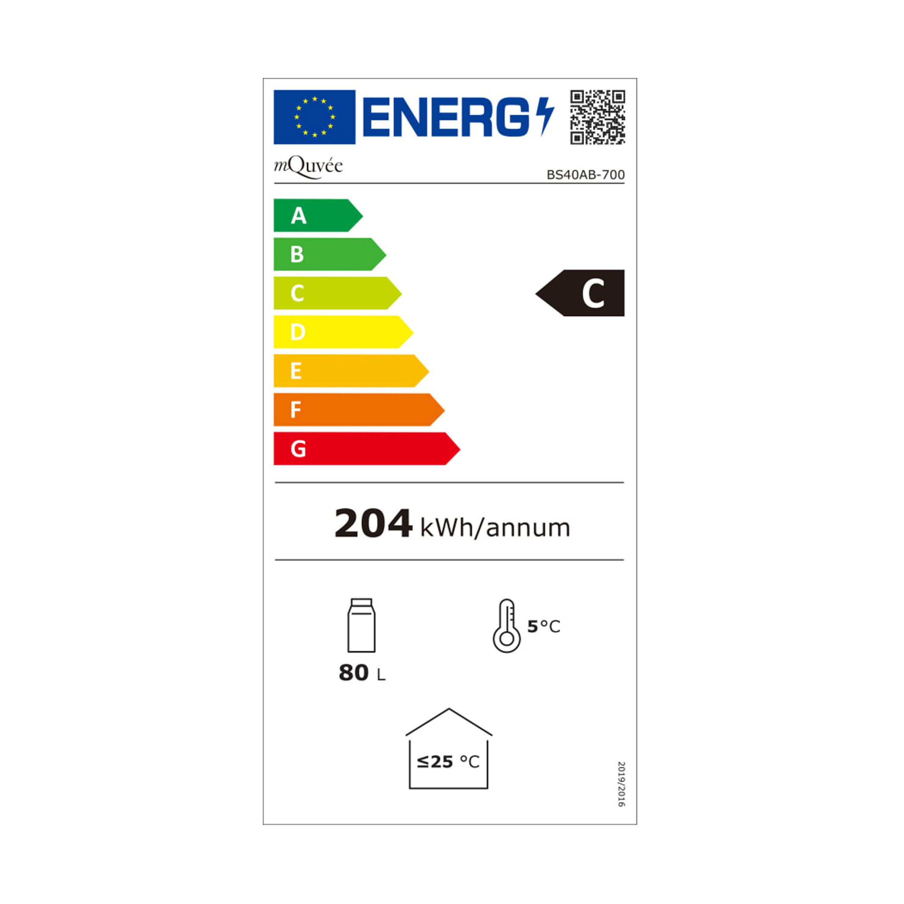 Bier- und Getränkekühlschrank BeerServer 40 Anthracite Black