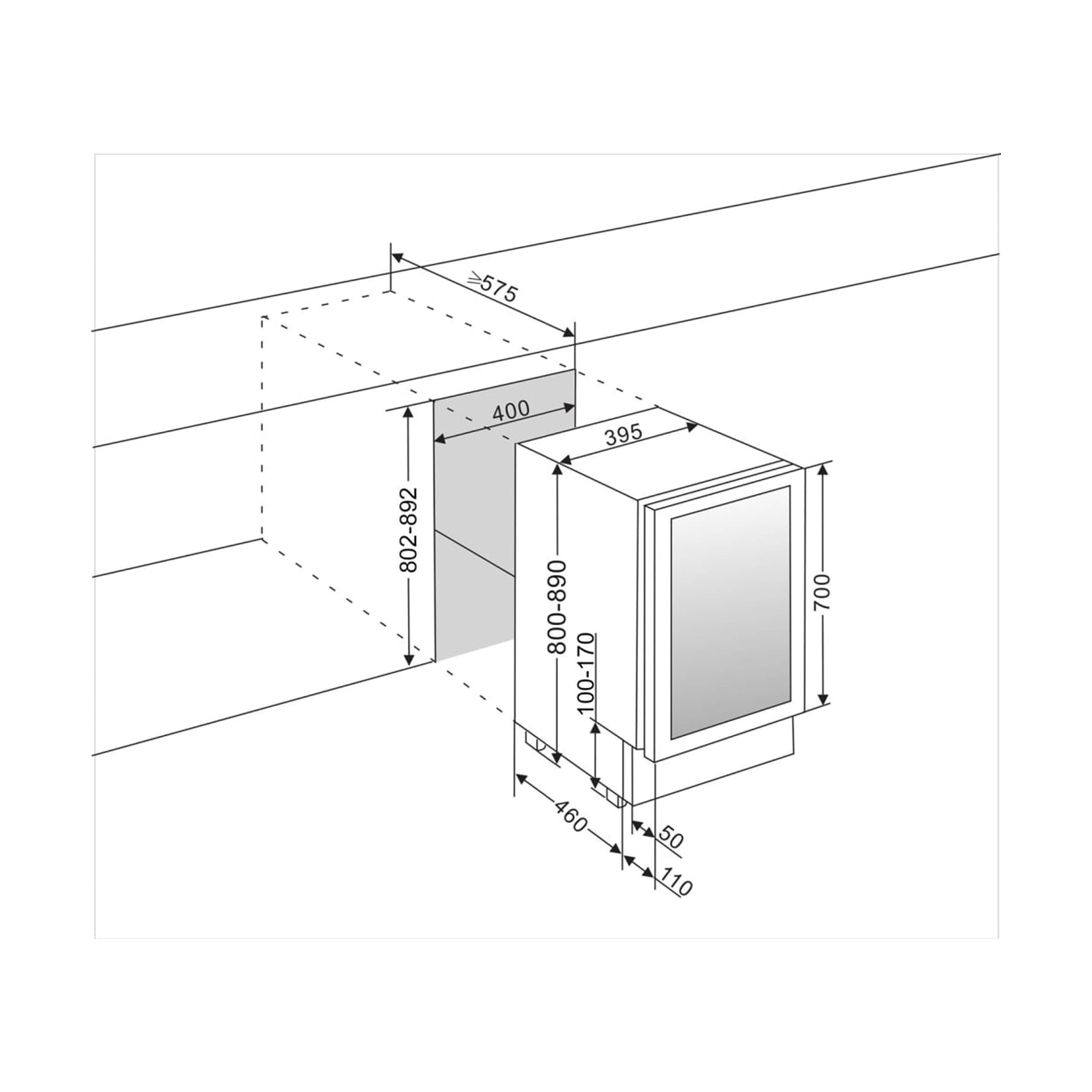 Bier- und Getränkekühlschrank BeerServer 40 Stainless