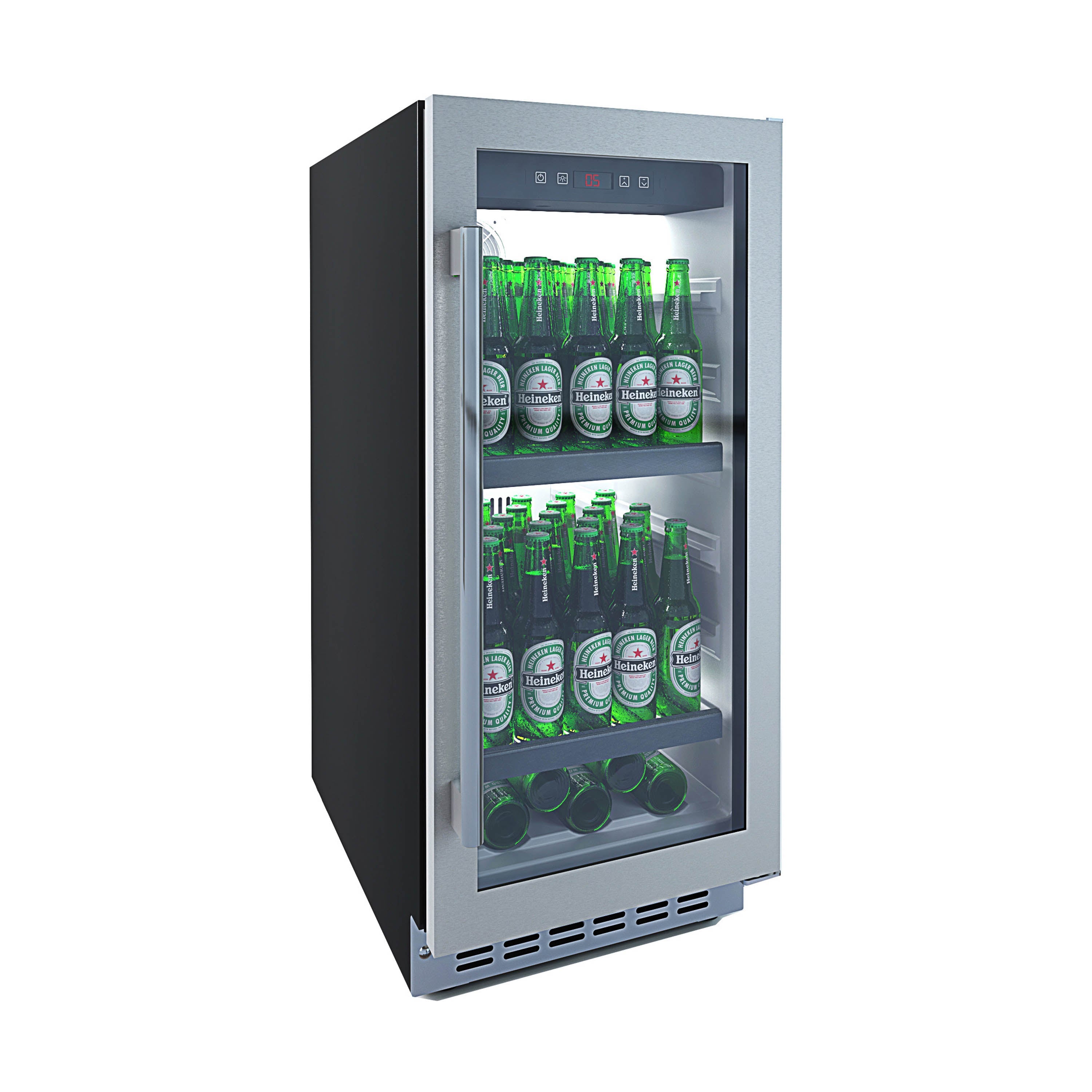 Bier- und Getränkekühlschrank BeerServer 40 Stainless