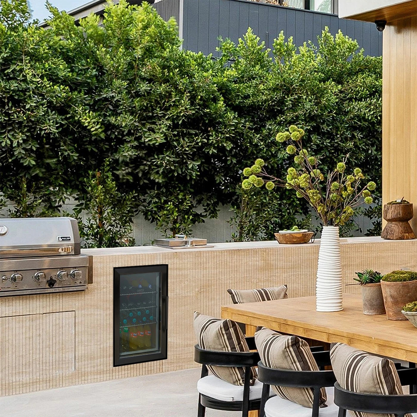 Beverage refrigerator Caso Barbecue Cooler Black SR