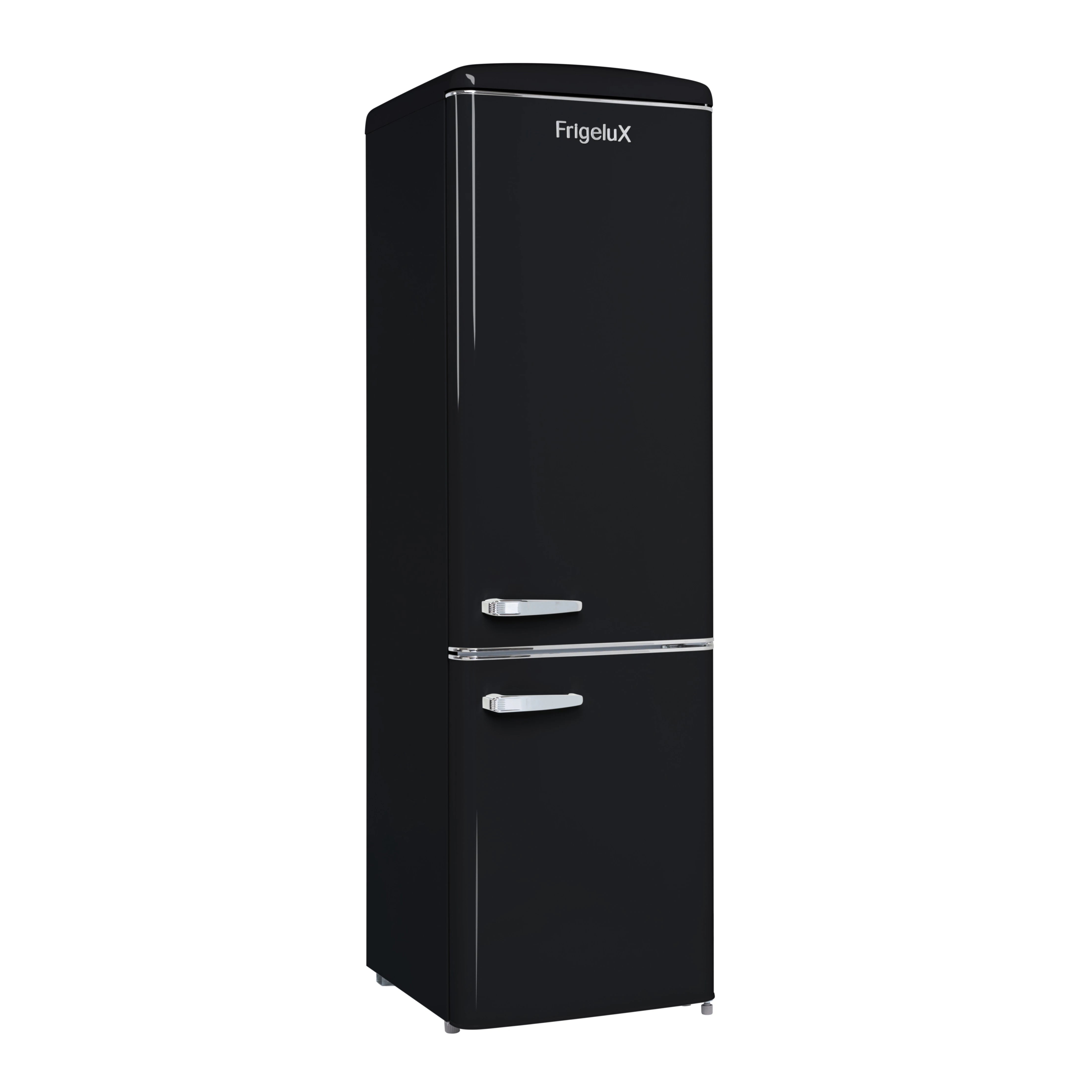 Retro Kühl-Gefrierkombination Frigelux CB255RNA++ schwarz