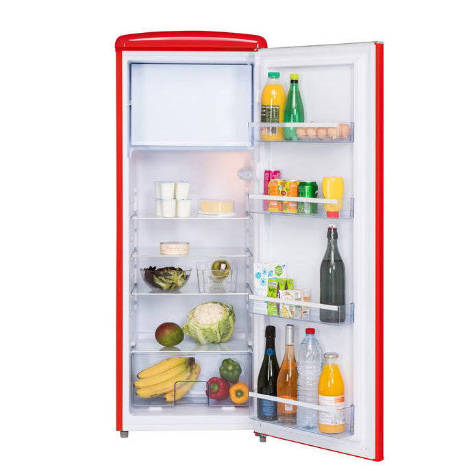 Retro Kühlschrank Frigelux RF218RRA++ rot