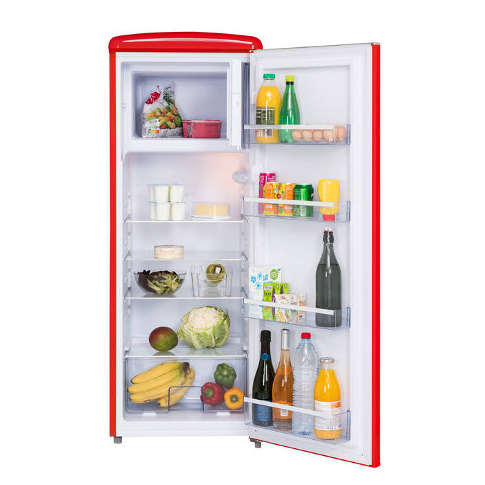 Retro Kühlschrank Frigelux RF218RRA++ rot