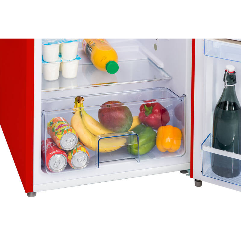 Retro Kühlschrank Frigelux RF218RRA++ rot