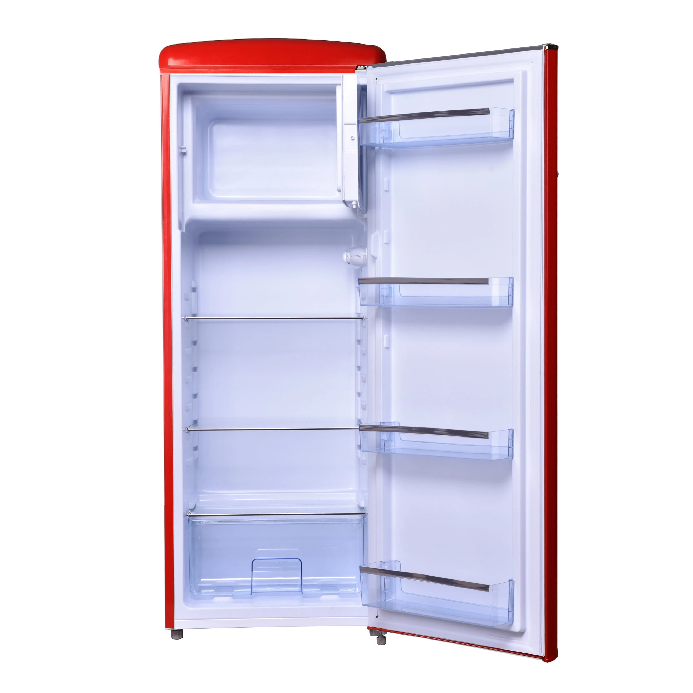 Retro Kühlschrank Frigelux RF218RRA++ rot