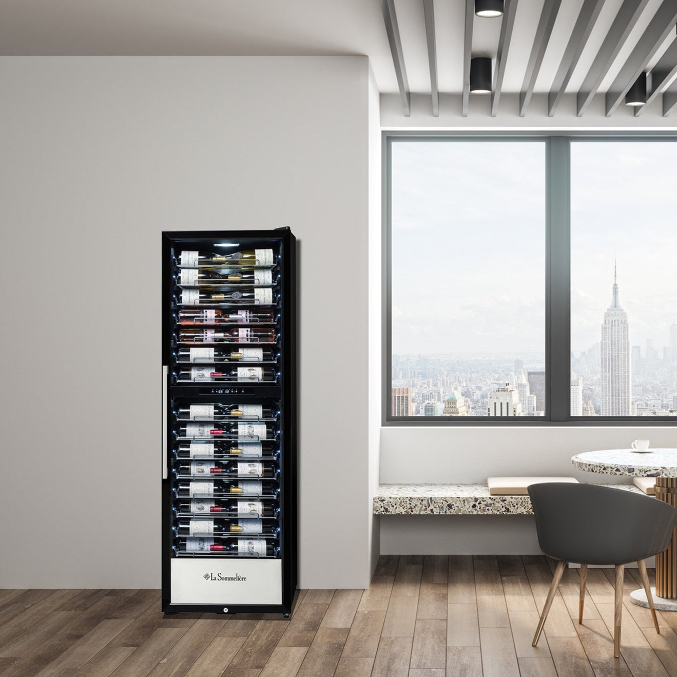Weinkühlschrank 152 Flaschen La Sommelière PRO160DZN