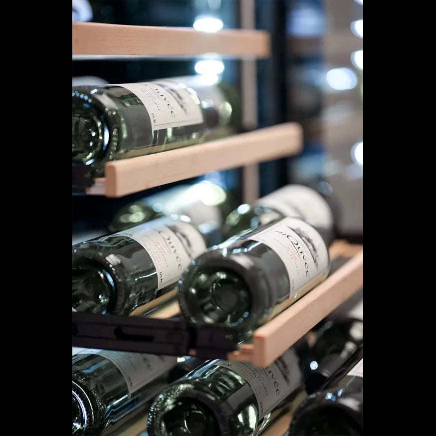 Weinklimaschrank 103 Flaschen mQuvée Velvet 125 Glass Premium "Rail" Package