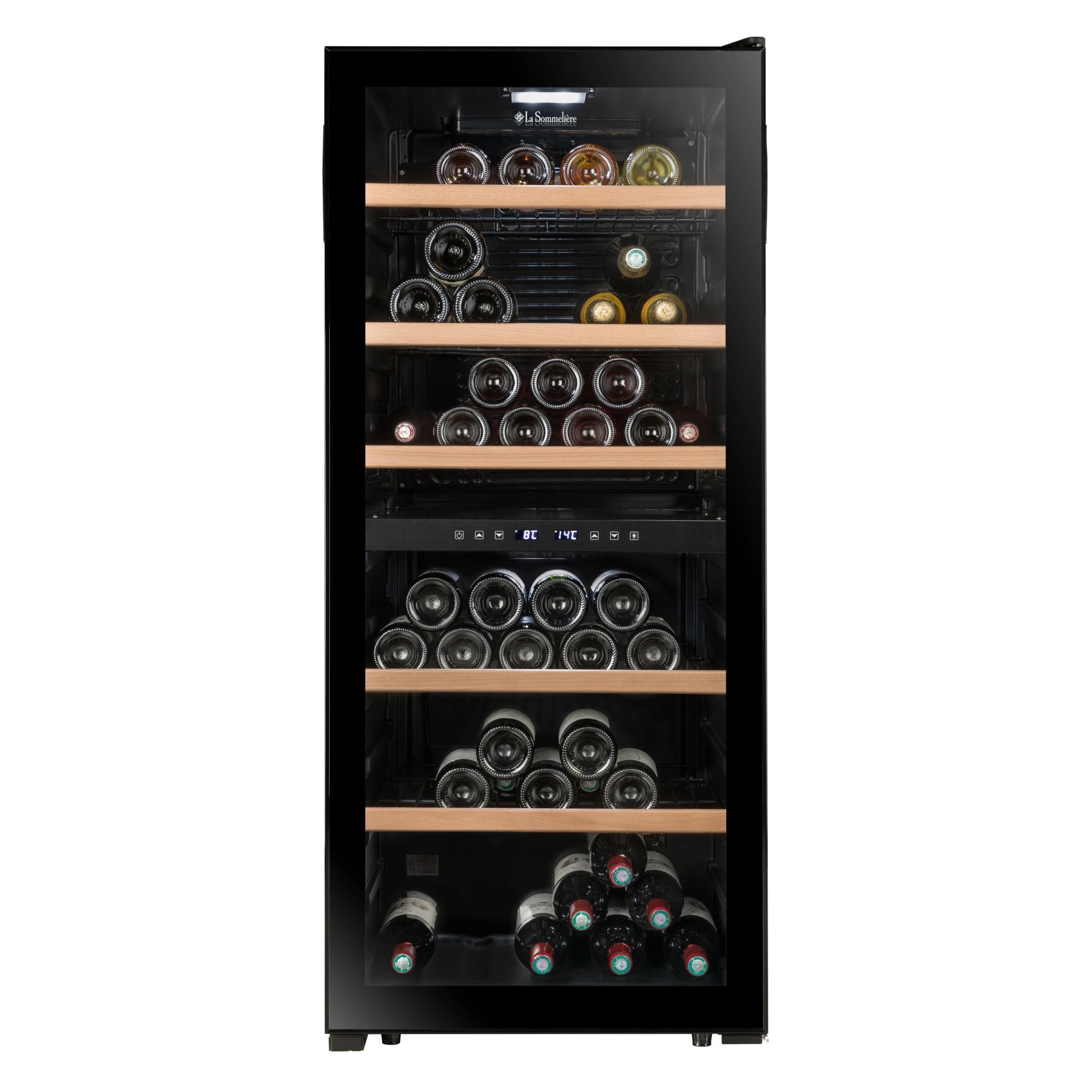 Weinkühlschrank 102 Flaschen La Sommelière LS102DZ BLACK