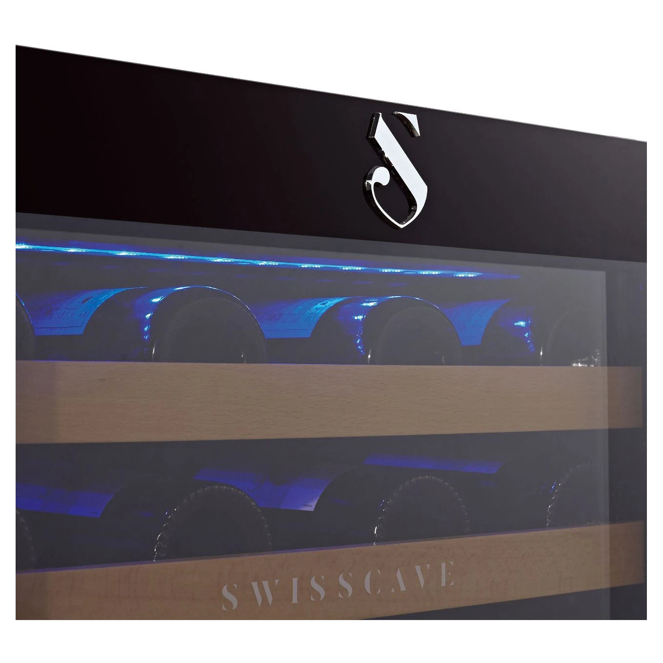 Swisscave WL355DF Weinkühlschrank für 107 Flaschen, freistehend oder einbaubar, Detailansicht 12