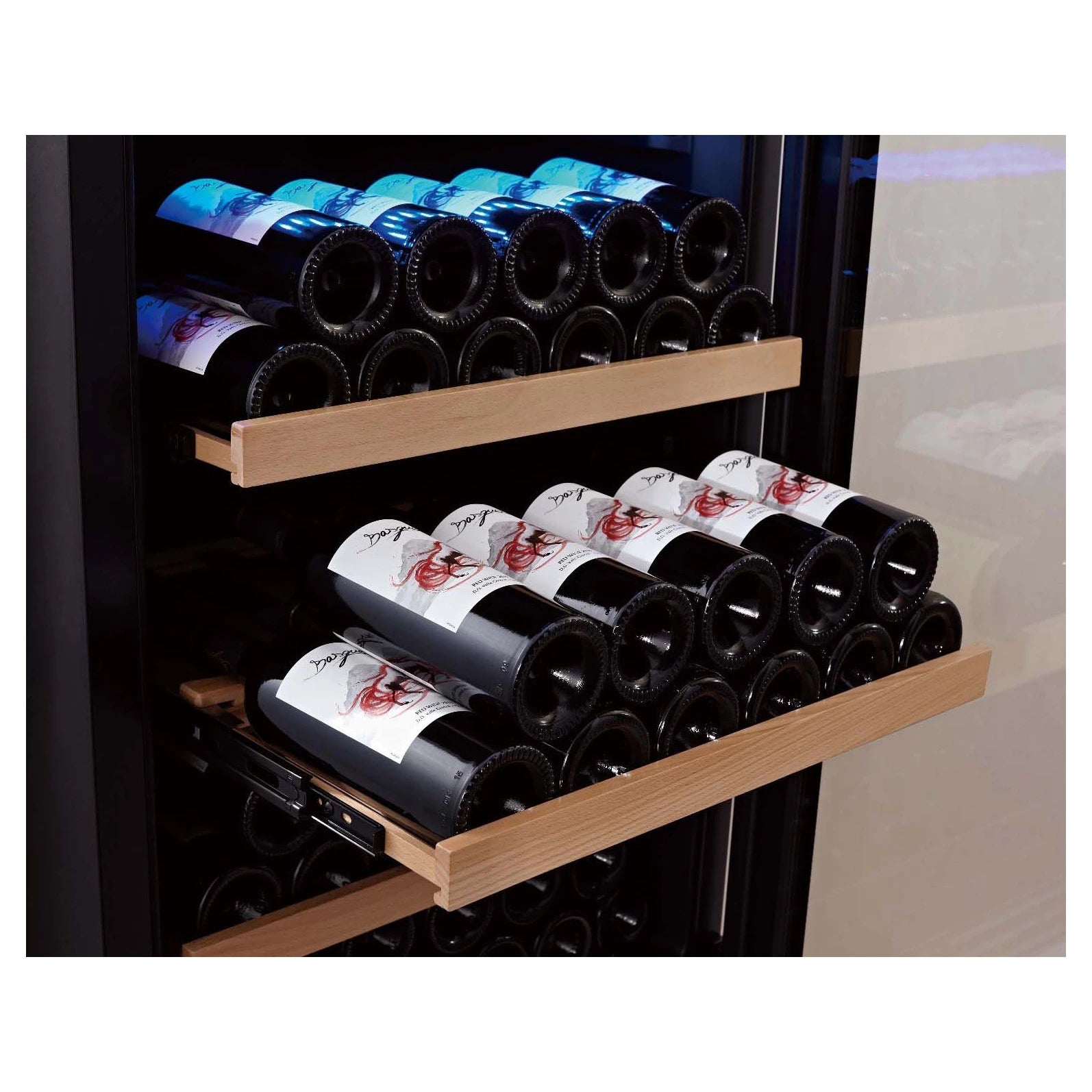Swisscave WL355DF Weinkühlschrank für 107 Flaschen, freistehend oder einbaubar, Detailansicht 13