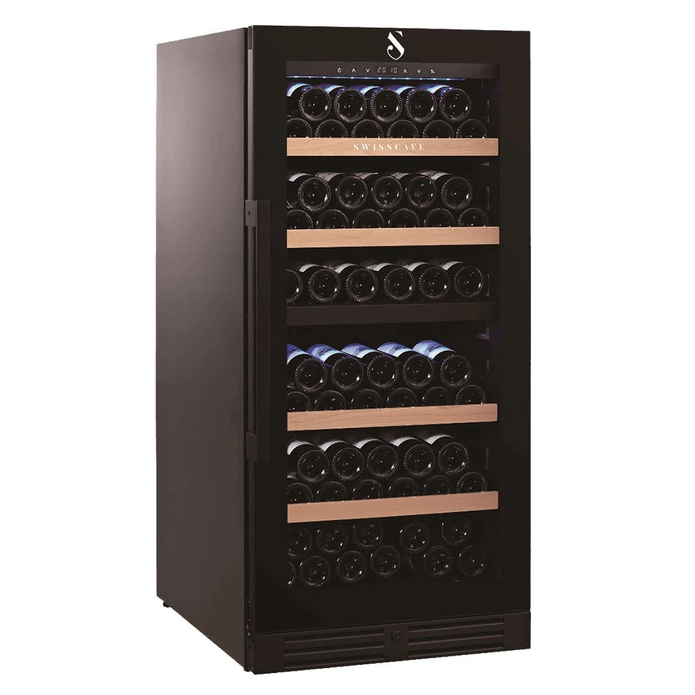 Swisscave WL355DF Weinkühlschrank für 107 Flaschen, freistehend oder einbaubar, Produktansicht 6