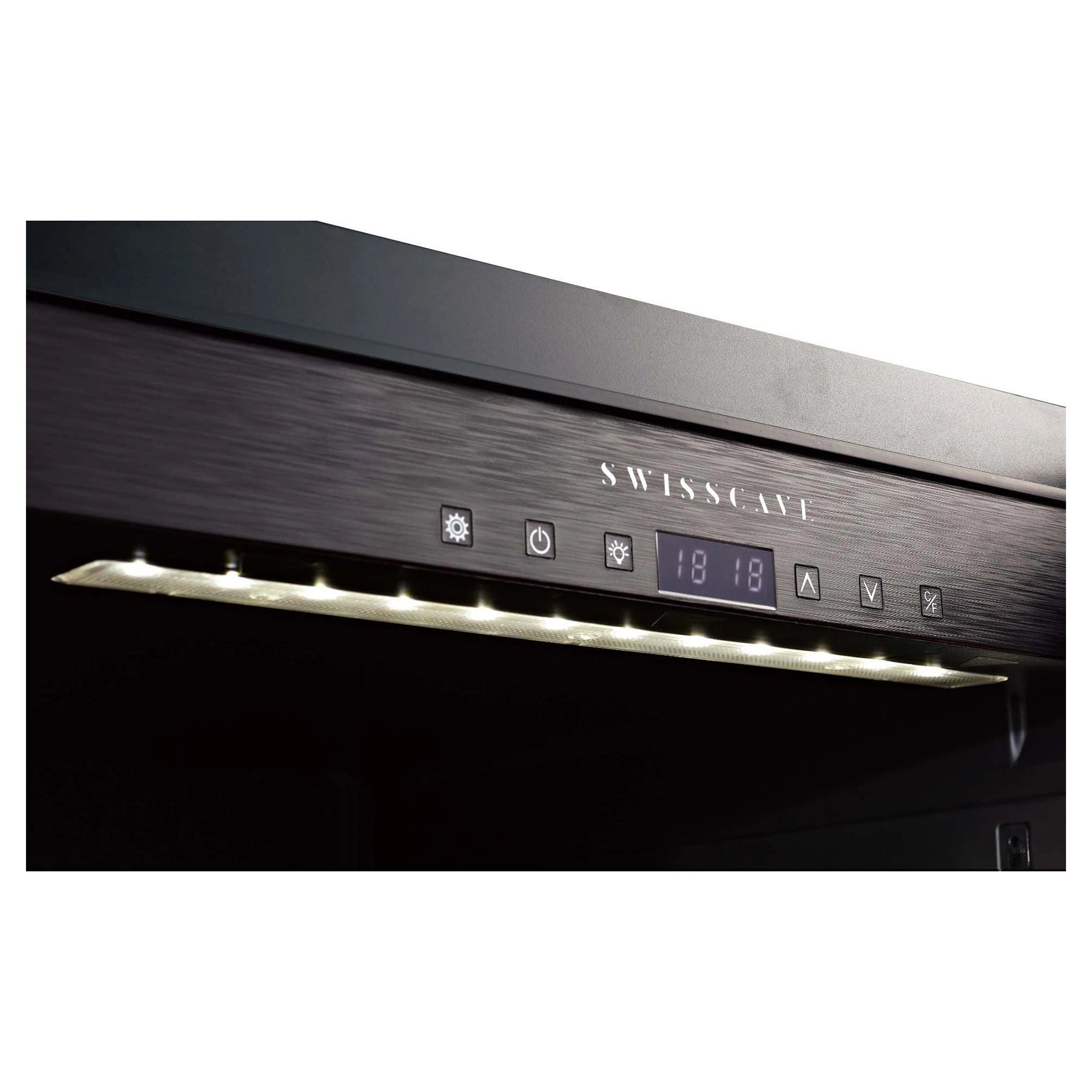 Swisscave WLB-360F-MIX Weinkühlschrank für 112 Flaschen, freistehend oder einbaubar, Detailansicht 14