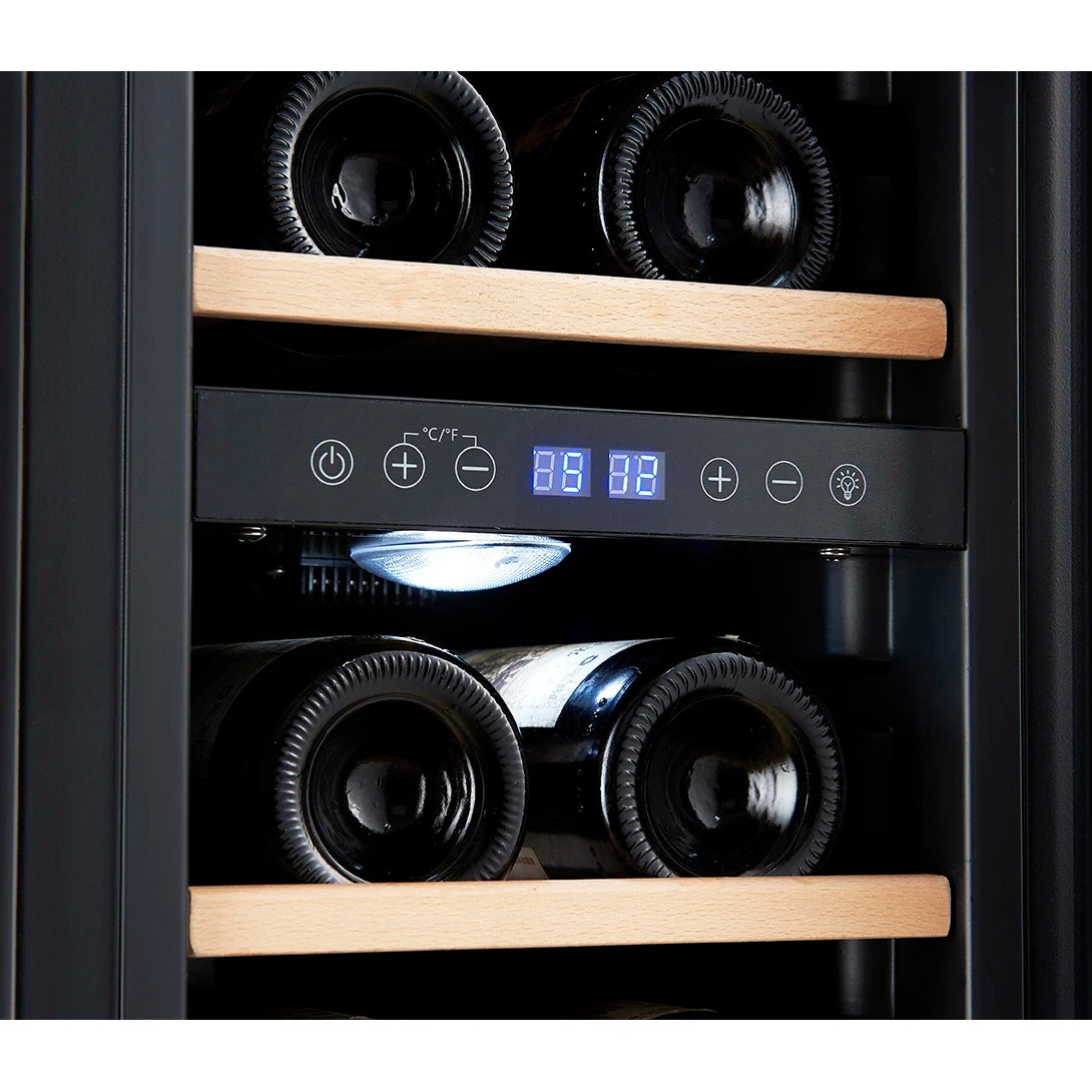 Weinkühlschrank 12 Flaschen Cavecool Joy Larimar CC12DB