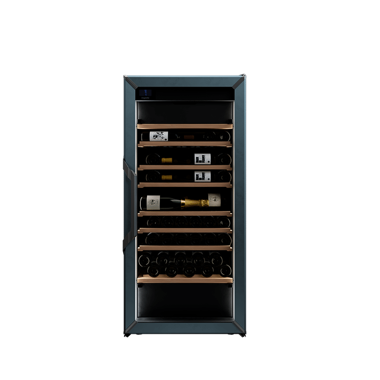 Weinkühlschrank 126 Flaschen Goguette 3 Zonen Blau