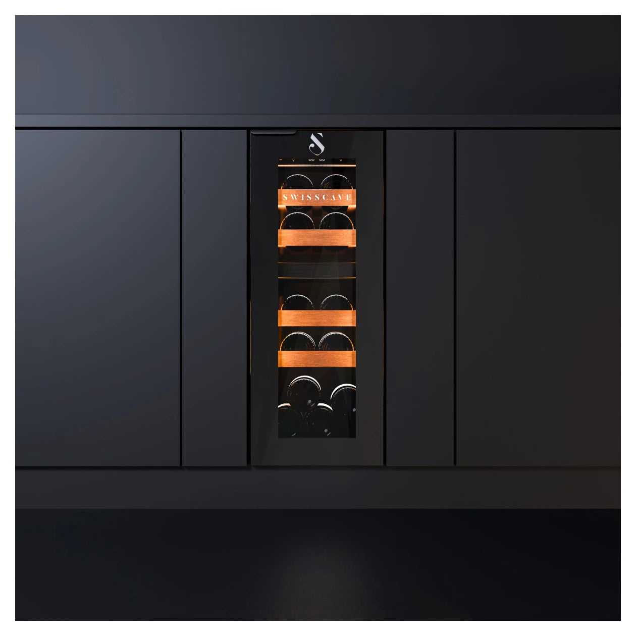 Wine Cooler 13 bottles Swisscave WUB-30DF